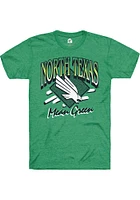 Rally North Texas Mean Green Throwback Short Sleeve Fashion T Shirt