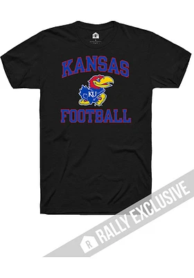 Rally Kansas Jayhawks Football Number One Short Sleeve T Shirt