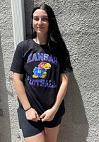Rally Kansas Jayhawks Football Number One Short Sleeve T Shirt
