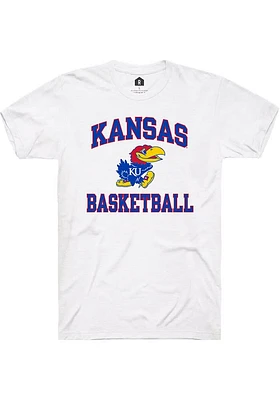Rally Kansas Jayhawks Basketball Number One Short Sleeve T Shirt