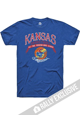 Rally Kansas Jayhawks All Time Program Wins Short Sleeve T Shirt