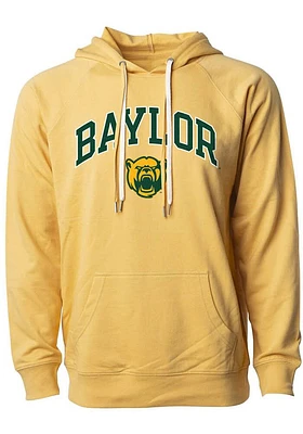 Rally Baylor Bears Mens Gold Terry Arch Macscot Fashion Hood