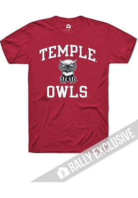 Rally Temple Owls No1 Graphic Short Sleeve T Shirt