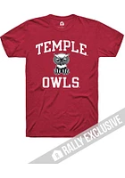Rally Temple Owls No1 Graphic Short Sleeve T Shirt