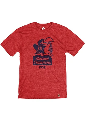 Rally Kansas Jayhawks Champs Short Sleeve Fashion T Shirt