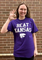 Rally K-State Wildcats Purple Beat Kansas Short Sleeve T Shirt
