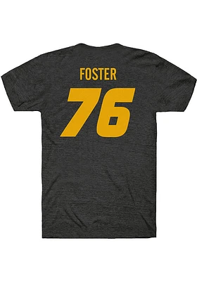 Javon Foster Missouri Tigers Black Football Player Name And Number Short Sleeve T Shirt