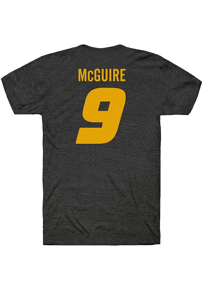 Isaiah McGuire Missouri Tigers Black Football Player Name And Number Short Sleeve Fashion T..