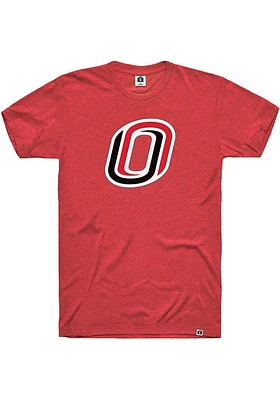 Rally UNO Mavericks Red Primary Logo Short Sleeve Fashion T Shirt