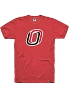 Rally UNO Mavericks Red Primary Logo Short Sleeve Fashion T Shirt