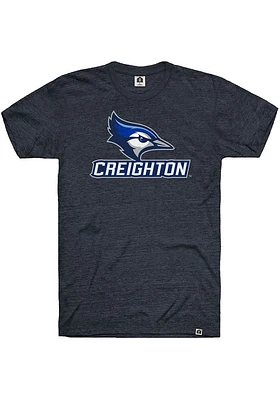 Rally Creighton Bluejays Navy Blue Alternate Logo Short Sleeve Fashion T Shirt