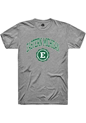Rally Eastern Michigan Eagles Charcoal Seal Short Sleeve T Shirt
