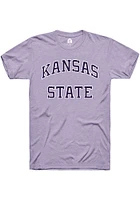 Rally K-State Wildcats Lavender Arch Name Short Sleeve T Shirt