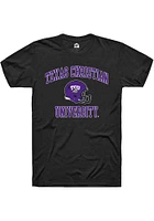 Rally TCU Horned Frogs Football Helmet Short Sleeve T Shirt