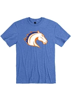 Rally UTA Mavericks Blue Primary Team Logo Short Sleeve Fashion T Shirt