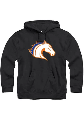Rally UTA Mavericks Mens Black Primary Team Logo Long Sleeve Hoodie