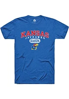 Rally Kansas Jayhawks Blue Grandpa Pill Short Sleeve T Shirt