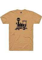 Rally Purdue Boilermakers Gold Vault Train Short Sleeve Fashion T Shirt