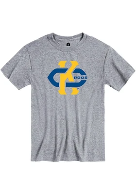 Rally UMKC Roos Grey VAULT KC Short Sleeve T Shirt
