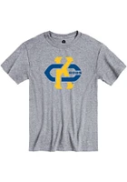 Rally UMKC Roos Grey VAULT KC Short Sleeve T Shirt