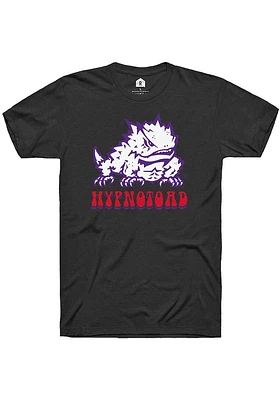 Rally TCU Horned Frogs Black Hypnotoad Name Drop Short Sleeve Fashion T Shirt