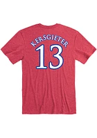 Holly Kersgieter Kansas Jayhawks Name and Number Short Sleeve Player T Shirt