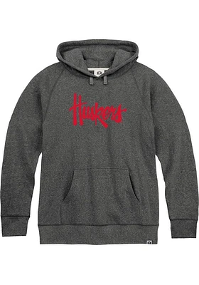 Rally Nebraska Cornhuskers Mens Triblend Fashion Hood