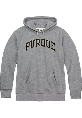 Rally Purdue Boilermakers Mens Grey Triblend Fashion Hood
