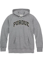 Rally Purdue Boilermakers Mens Grey Triblend Fashion Hood
