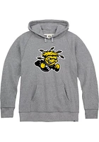 Rally Wichita State Shockers Mens Grey Team Logo Triblend Fashion Hood
