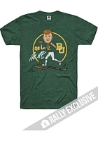 Blake Shapen Baylor Bears Green Caricature Football Short Sleeve Fashion Player T Shirt