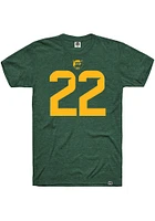 Taye McWilliams Baylor Bears Green Football Name and Number Short Sleeve Player T Shirt