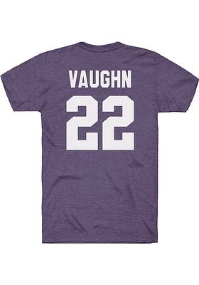 Deuce Vaughn K-State Wildcats Football Name and Number Short Sleeve Player T Shirt