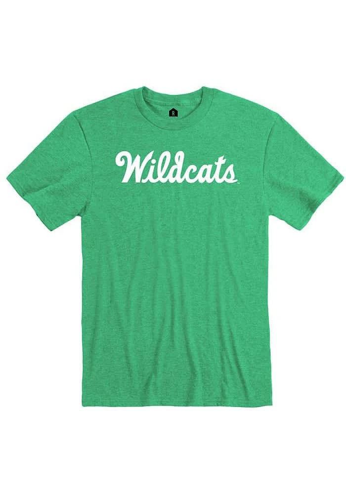Rally K-State Wildcats Green Script Short Sleeve Fashion T Shirt