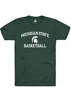 Rally Michigan State Spartans Number One Graphic Basketball Short Sleeve T Shirt