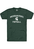 Rally Michigan State Spartans Number One Graphic Football Short Sleeve T Shirt