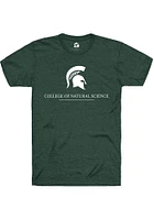 Rally Michigan State Spartans Green College of Natural Science Short Sleeve T Shirt