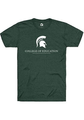 Rally Michigan State Spartans College of Education Short Sleeve T Shirt