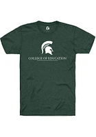 Rally Michigan State Spartans College of Education Short Sleeve T Shirt