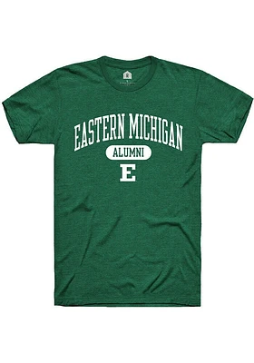 Rally Eastern Michigan Eagles Green Alumni Pill Short Sleeve T Shirt