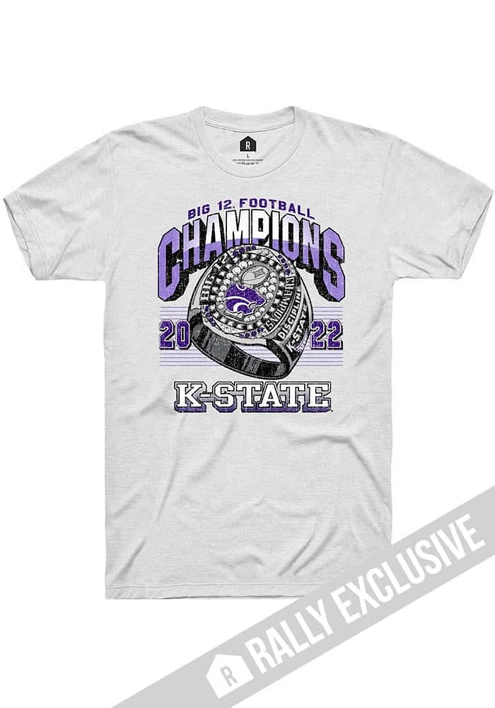 Rally K-State Wildcats Big 12 Champion Ring Short Sleeve T Shirt