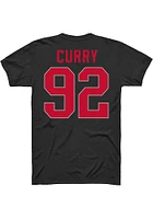 Caden Curry Ohio State Buckeyes Black Player Short Sleeve T Shirt