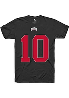 Denzel Burke Ohio State Buckeyes Black Player Short Sleeve T Shirt