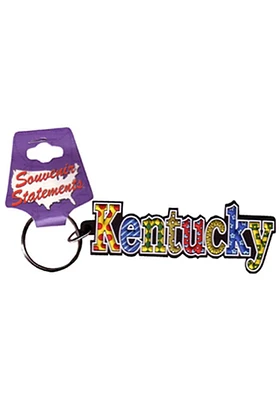 Kentucky Festive Keychain - Yellow