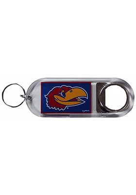 Kansas Jayhawks Bottle Opener Graphic Keychain
