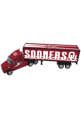 Oklahoma Sooners WHITE SEMI TRUCK Car