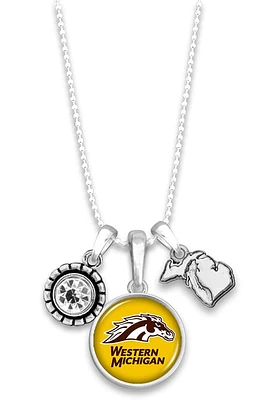 Western Michigan Broncos Home Sweet School Necklace