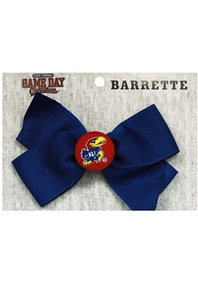 Kansas Jayhawks Design Kids Hair Barrette