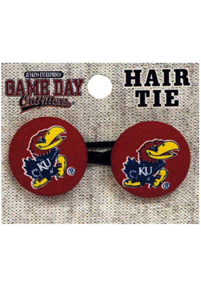 Kansas Jayhawks Blue Kids Hair Ribbons