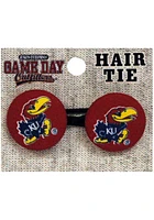 Kansas Jayhawks Blue Kids Hair Ribbons